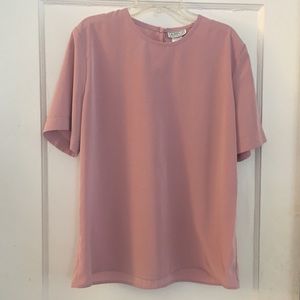 Lauren Lee Mauve Short Sleeve Blouse